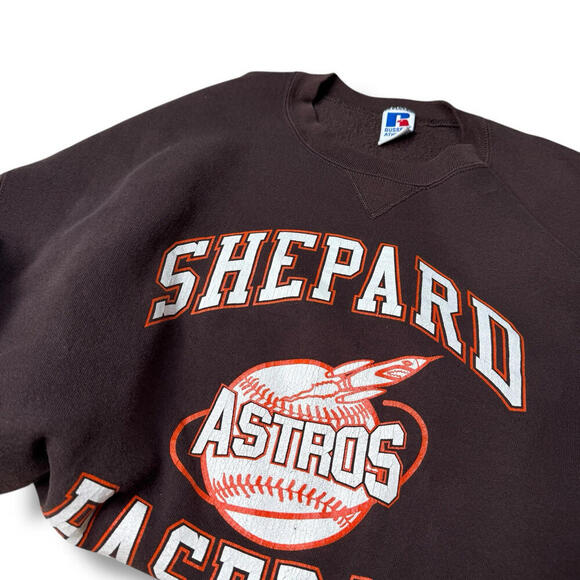 VTG  Russell Athletic Shepard Astros Baseball Sweatshirt XXL - Picture 8 of 10